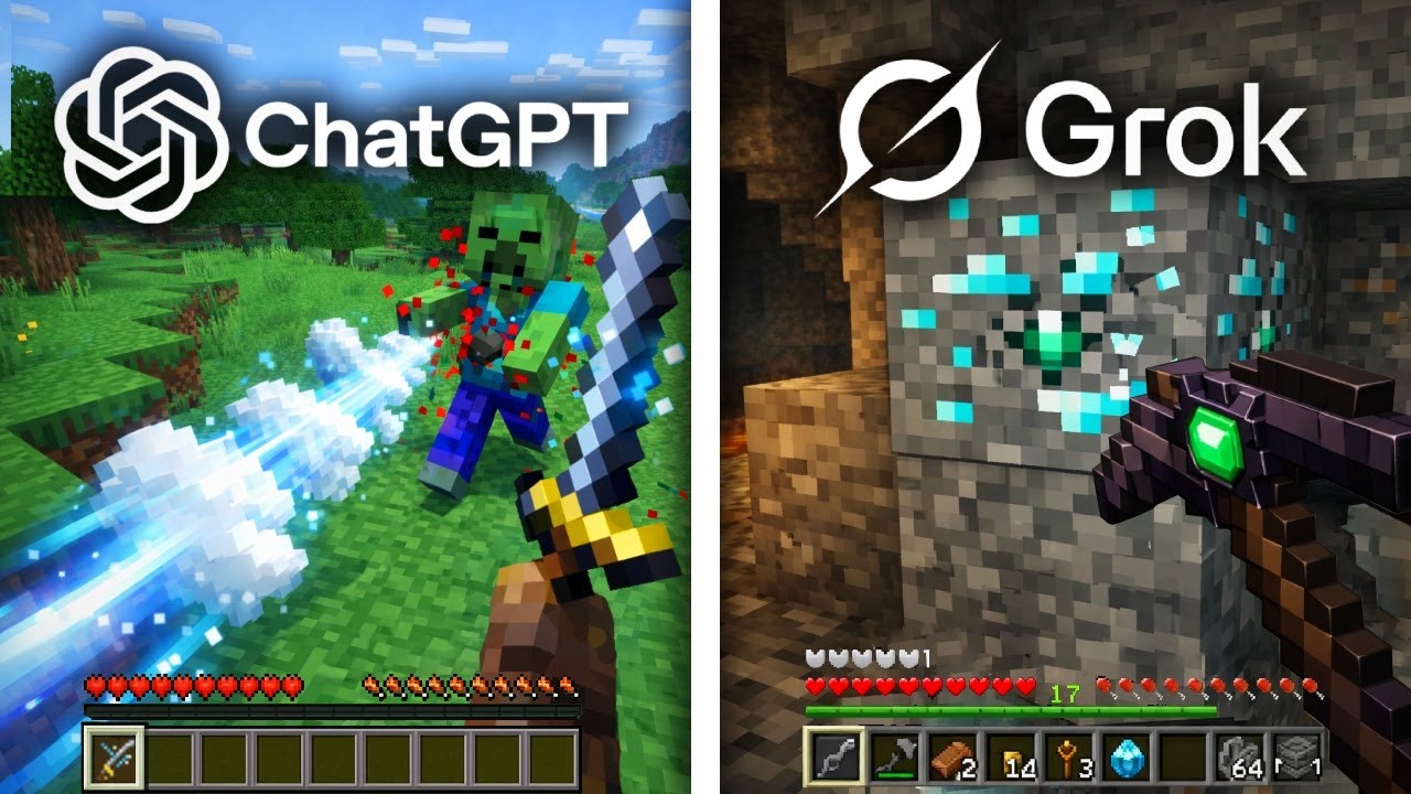 ChatGPT vs Grok: Building a Minecraft Add-On 🛠️