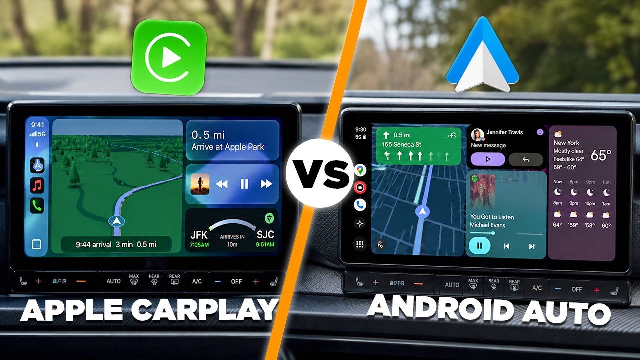 Apple CarPlay vs Android Auto: AI & Features Showdown
