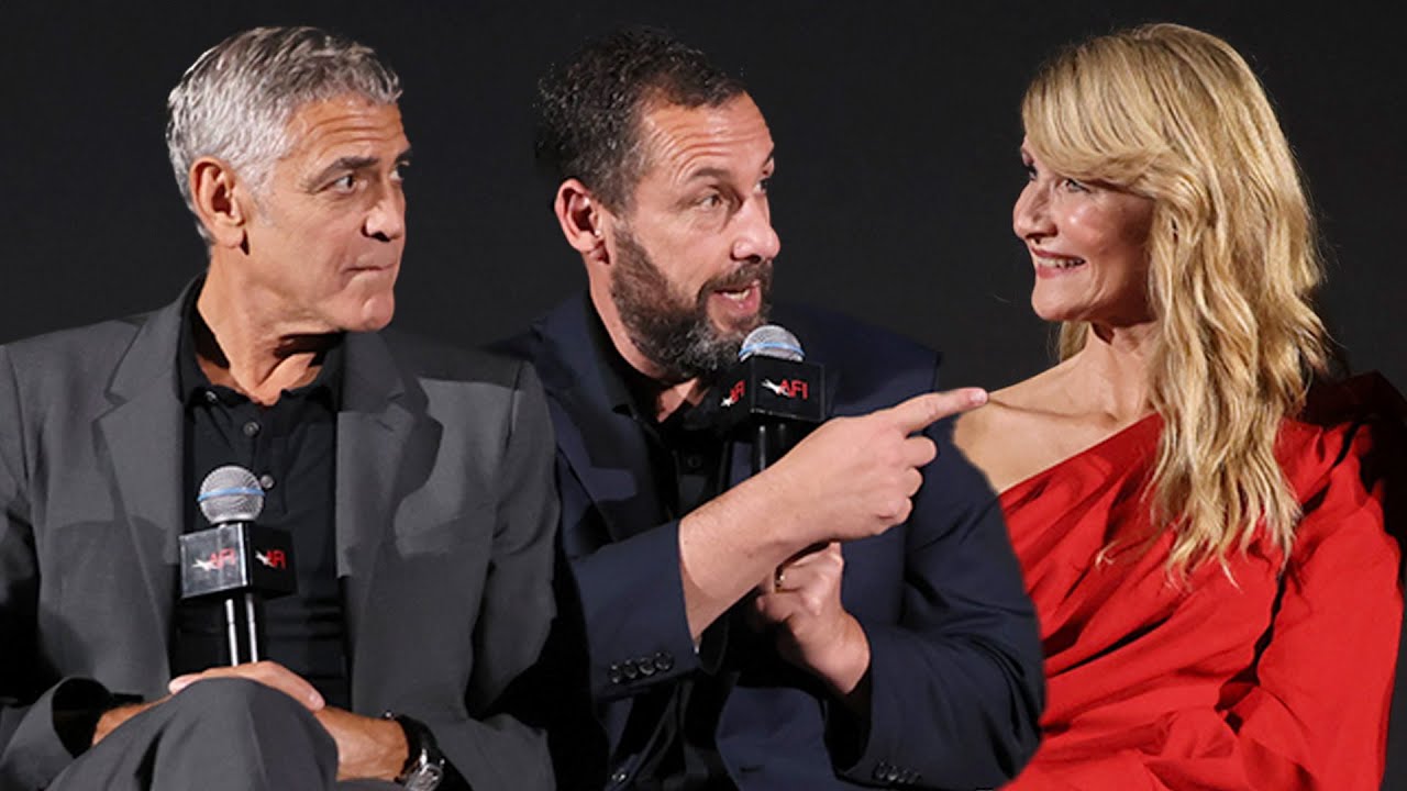 Laura Dern Honored by George Clooney and Adam Sandler at InStyle Awards