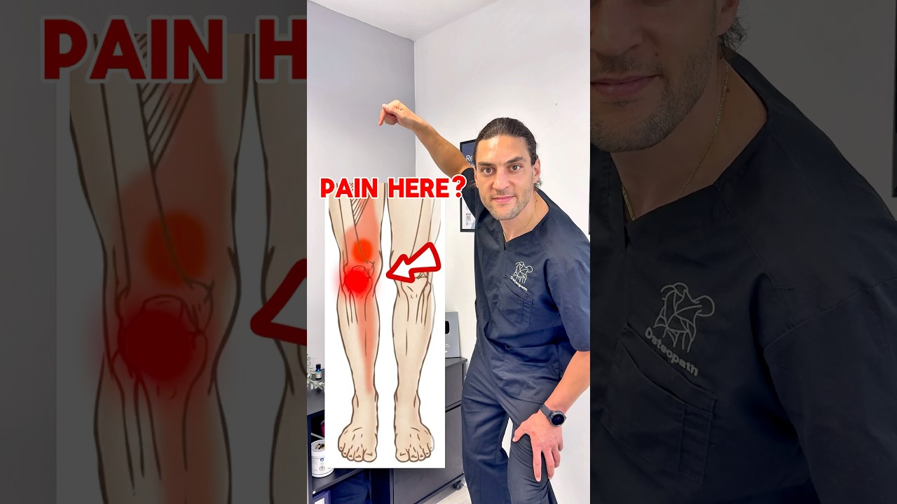 Knee pain relief π―π€©ππΏ #physicaltherapy #kneepain #pooleosteopath #balancedmotionclinic