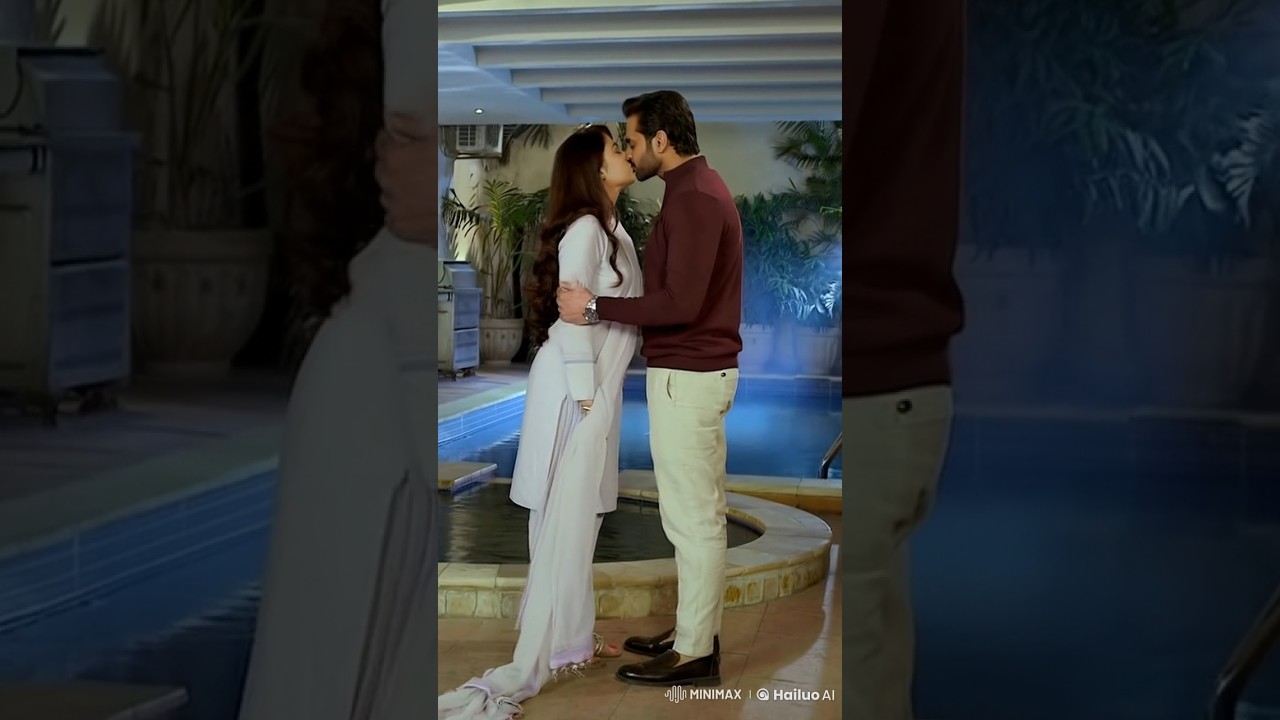 Wahaj Ali and Yumna Zaidi's Sweet Moment 💋