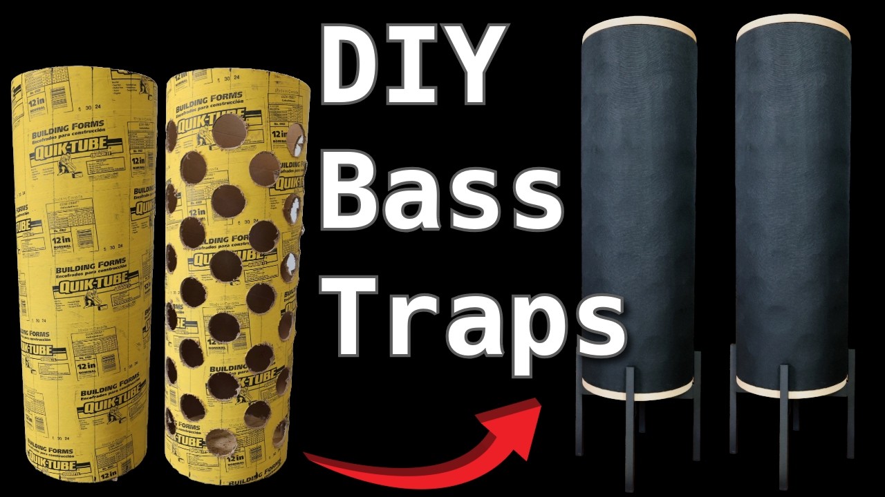 Stylish DIY Bass Traps with High-End Look 🎶