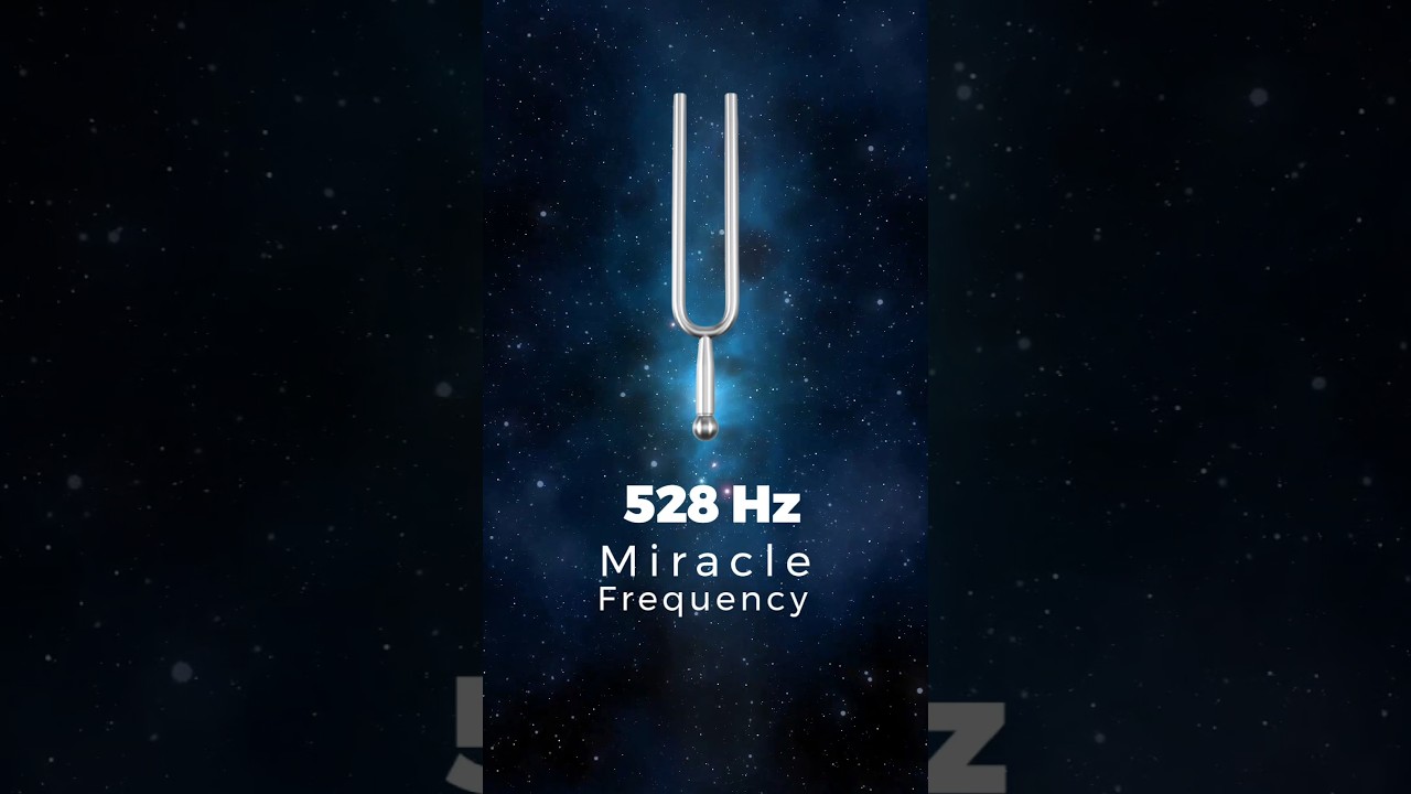 528 Hz Tuning Fork | transformation & miracle Frequency #528hz #soundtherapy #healingfrequencies