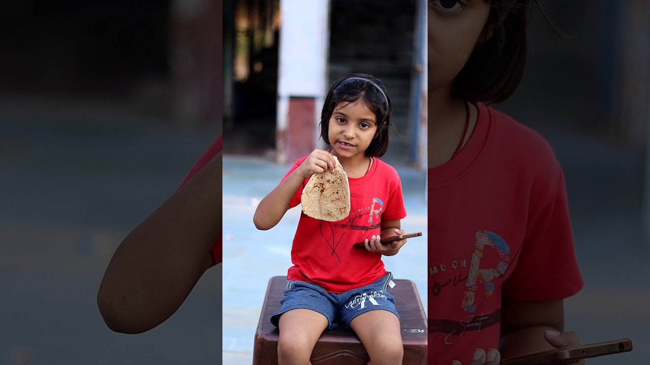 Enjoy Beta Roti! 😂 Family Fun Moment #shorts