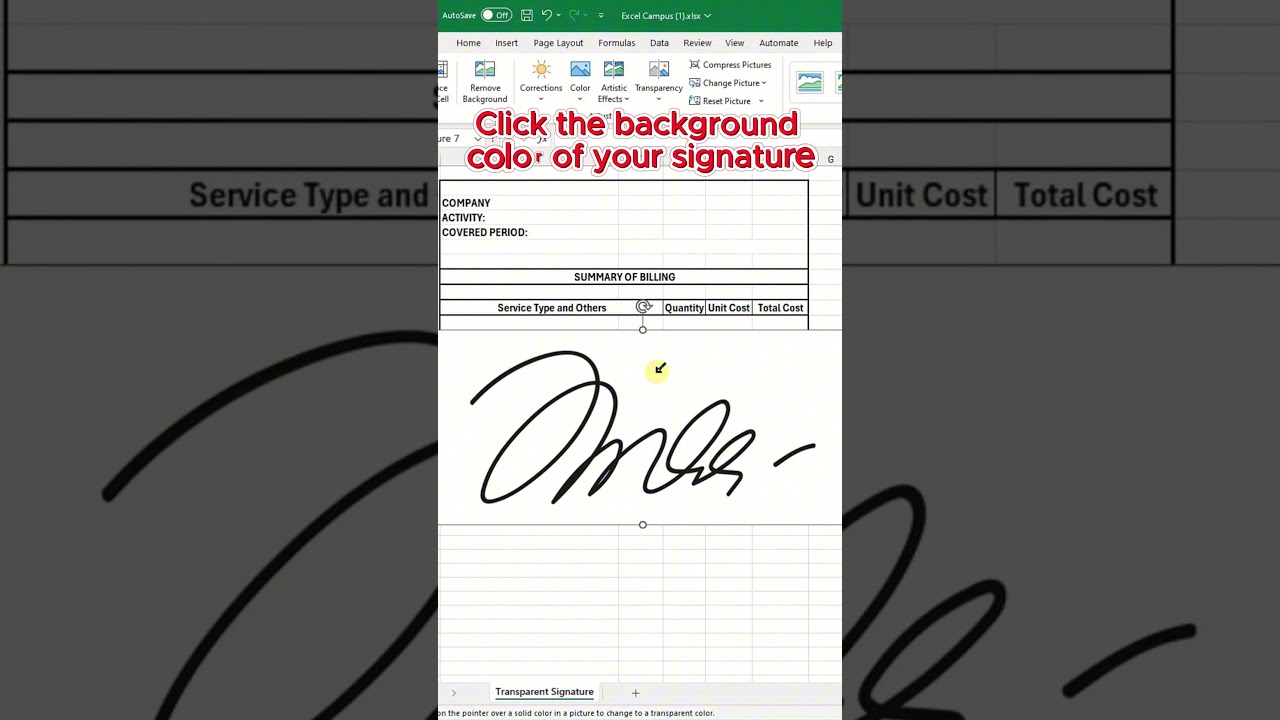 Quick & Easy Guide to Adding Your Signature in Excel ✍️