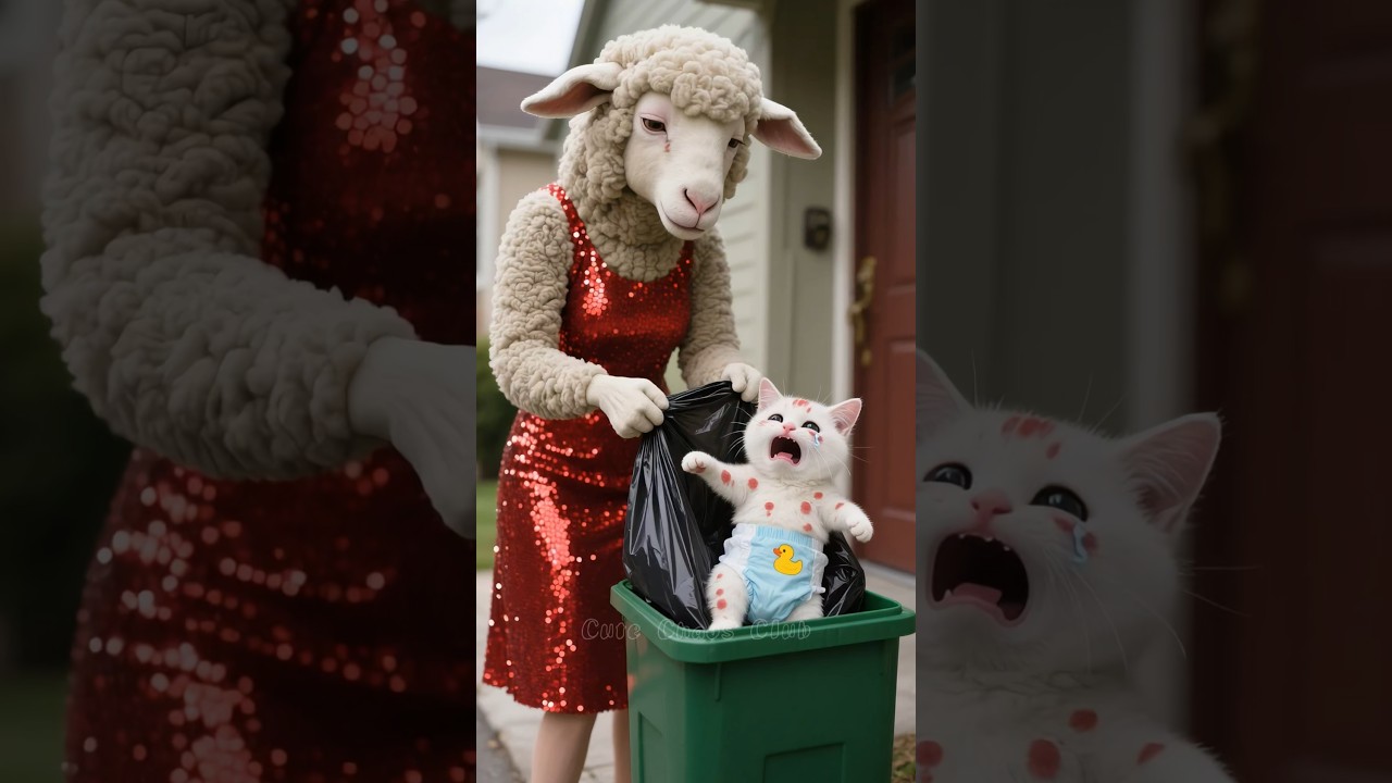 Heartbreaking Journey of Abandoned Sick Kitten ❤️