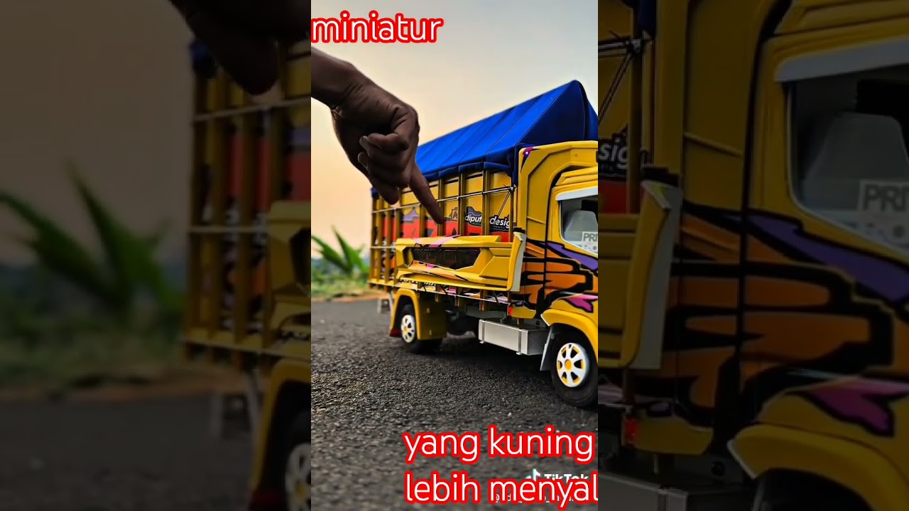 Miniature Truk Oleng Lebih Menyala π