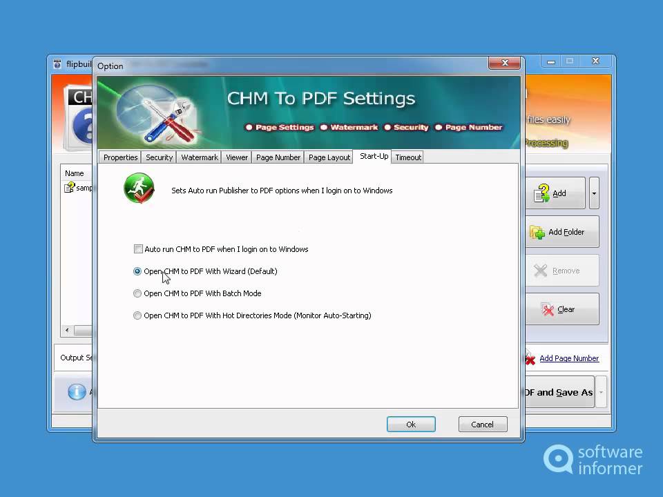 FlipBuilder CHM to PDF video tutorial