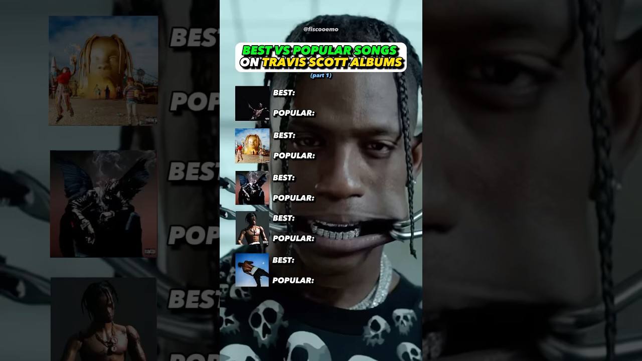 Travis Scott's Top & Popular Songs ๐ต