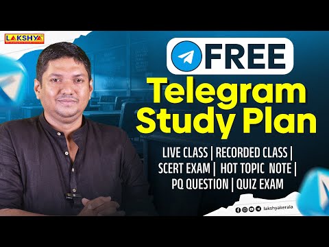 FREE TELEGRAM STUDY PLAN | LAKSHYA