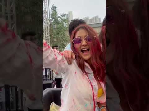 Letโs play Holi 2023 | YouTube Shorts | Sharma Sisters | Tanya Sharma | Kreetika Sharma #shorts