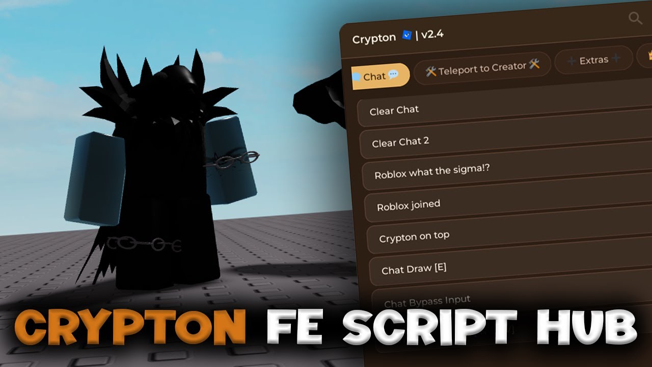 Crypton FE Script Hub for ROBLOX – Unlock Powerful Exploits!
