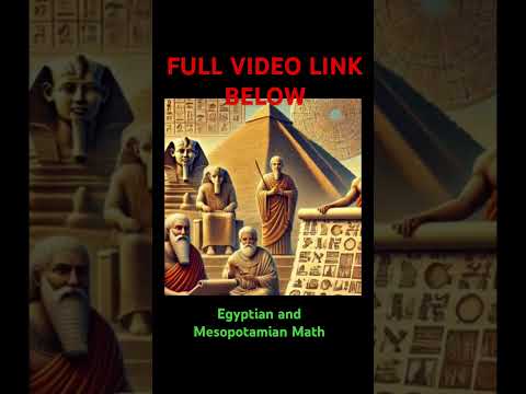 THE HISTORY OF MATH #historyofmathematics #maths #egypt #mesopotamia #history