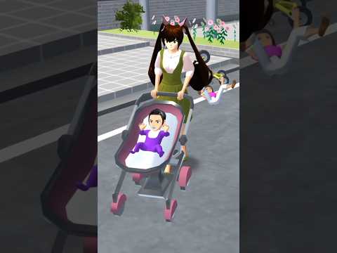 Mama Suka Mio Sayang 😍❤️ #sakuragaming #sakuraschoolsimulator #yutadanmio #shortsfeed