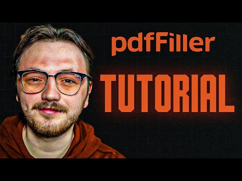 pdfFiller Tutorial For Beginners 2025 | How To Use pdfFiller