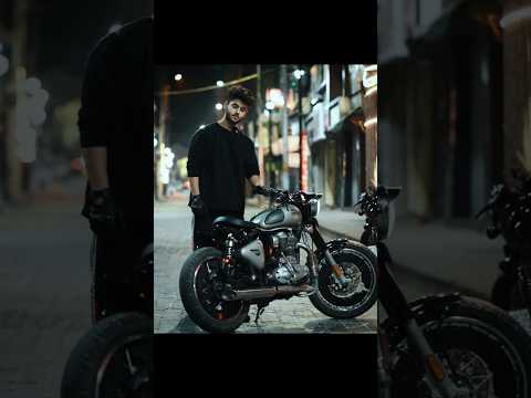 She left💔 #classic350 #royalenfield #biker #bikelife #rider #heartbroken #modified #night #shorts