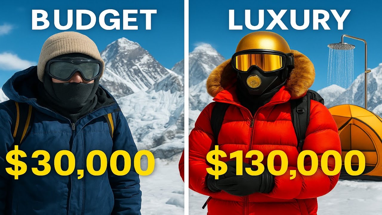 Mount Everest Budget vs Luxury: $30,000 vs $130,000 Expedition