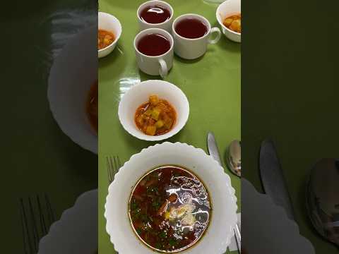 Обед 🥙 Санаторий Октябрьское ущелье #Саратов. День 2