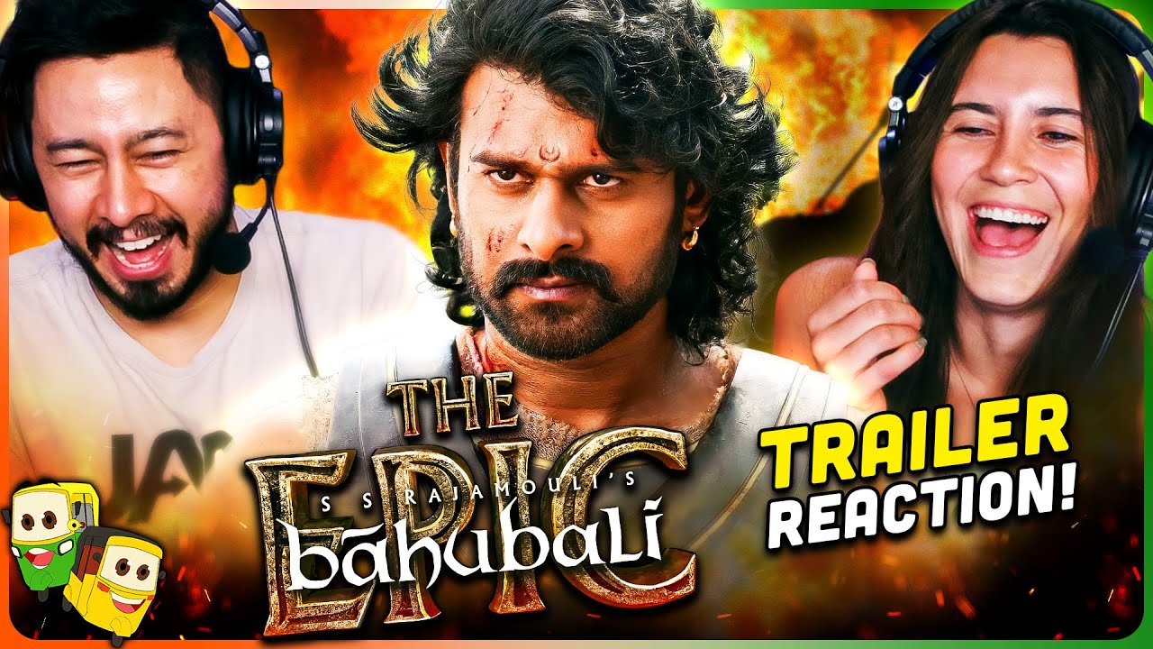 Epic Baahubali Trailer Reaction! | Prabhas, Rana Daggubati & More | Jaw-Dropping Moments