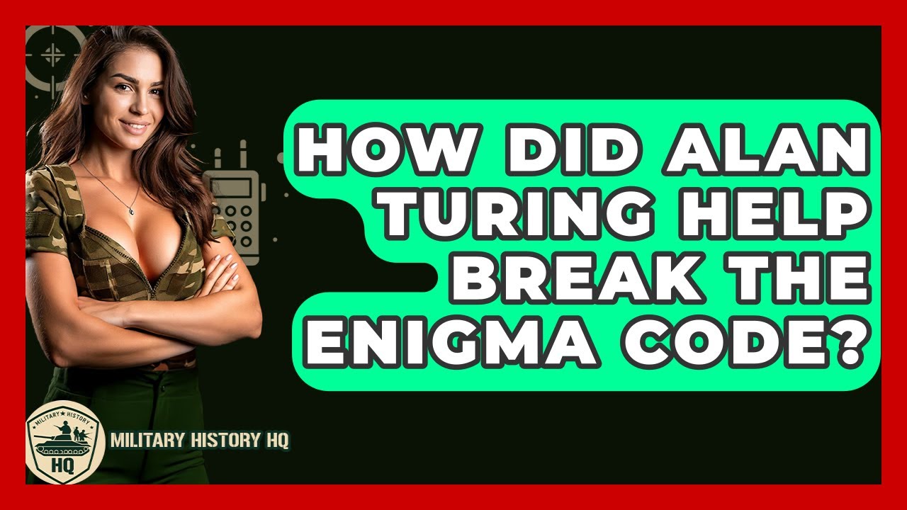 Alan Turing's Crucial Role in Decoding the Enigma Machine 🕵️‍♂️