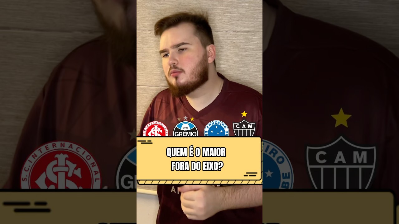 Quem é o Maior Time Fora do Eixo? Internacional, Grêmio, Atlético Mineiro ou Cruzeiro ⚽