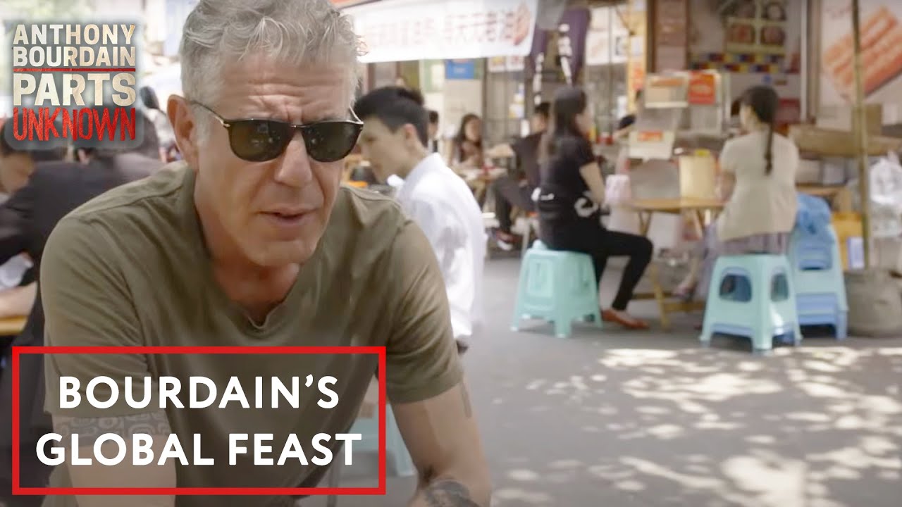 Shanghai to London: Anthony Bourdain's Global Journey 🌍