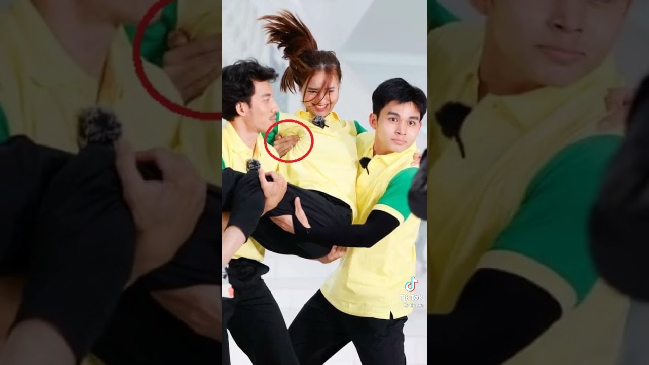 Running Man Vietnam Tập 3: Jun Phạm vô tình sờ vếu Lan Ngọc