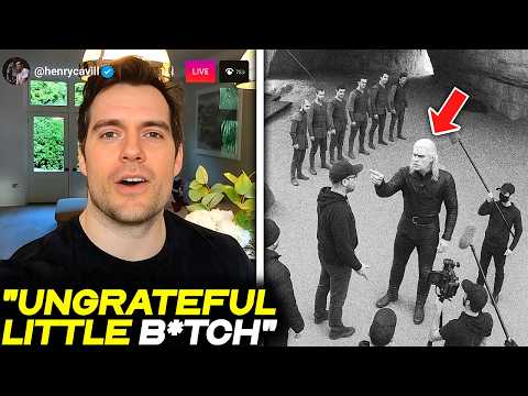 Henry Cavill REACTS TO New Leaked Footage Of Liam Arguing On Set Of Witcher 4!?