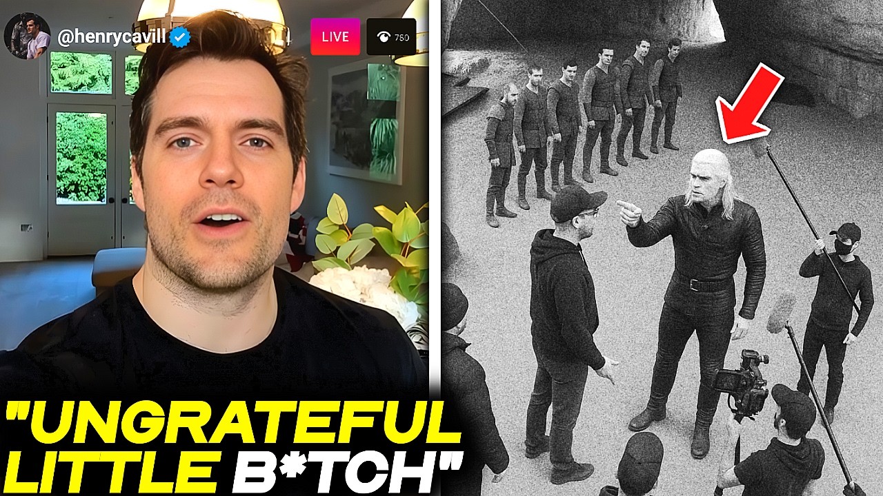 Henry Cavill Responds to Leaked Footage of Liam Arguing on Witcher 4 Set 🎬