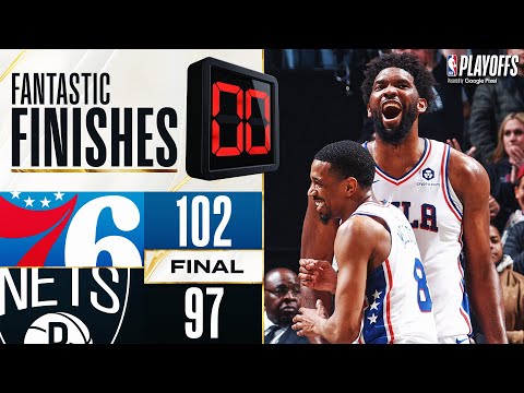 Final 3:35 WILD ENDING #3 76ers vs #6 Nets! | April 20, 2023