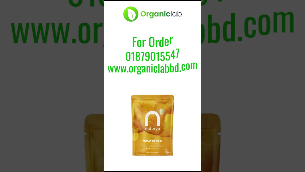 Buy Maca Powder in Bangladesh - Niramoy Polli 🌿
