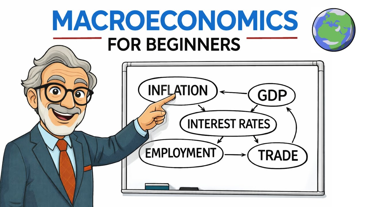 Macroeconomics Made Simple (Understand the Economy in One Video)