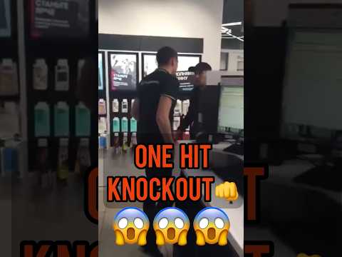 One hit knockout. Self defence on the street. #selfdefence #powerpunch #fight #boxing #fighter