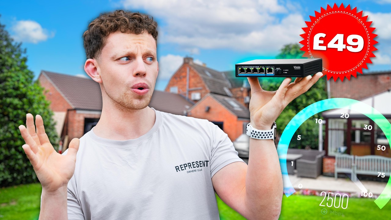 The Secret to Doubling Your Internet Speed! Cheap Network Switch!