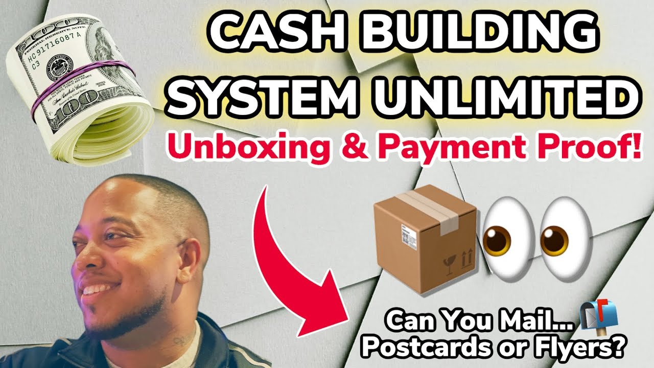 JD Marketing Cash Building System Unlimited: Unboxing and Payment Proof