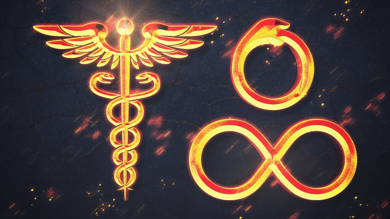 3 symboles mystérieux : Caducée, Infini & Ouroboros ✨