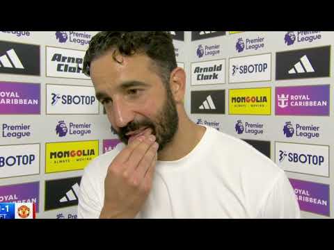 Ruben Amorim " I am not Crazy " Manchester united vs Fulham post match interview 1 - 1