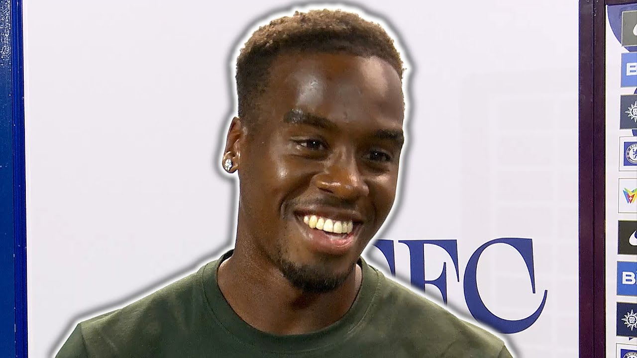 Jamie Gittens Post-Match vs Leverkusen ⚽