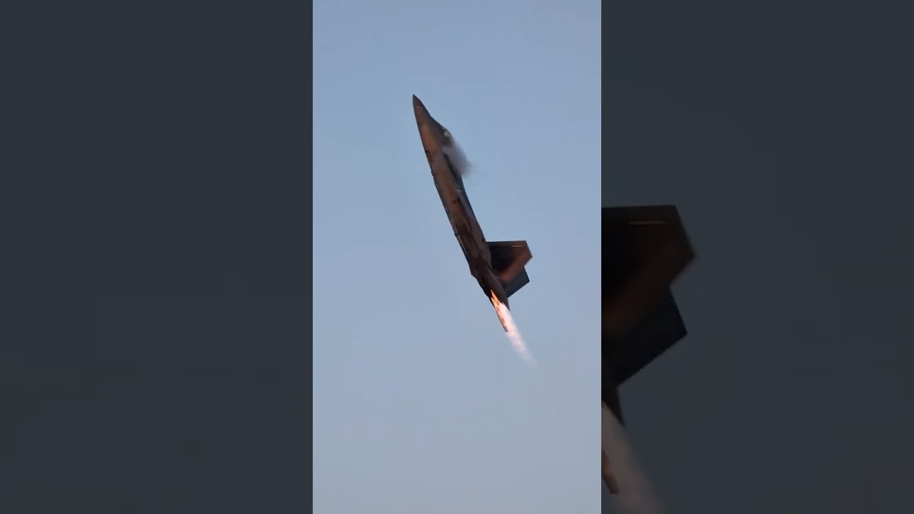 Nothing Like a Little F-22 Noise