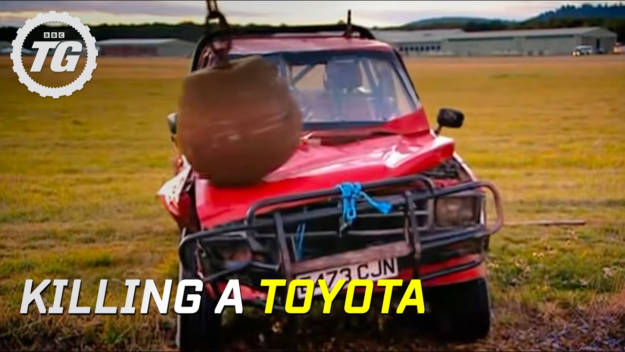 Killing a Toyota Hilux | Top Gear Test 🚗
