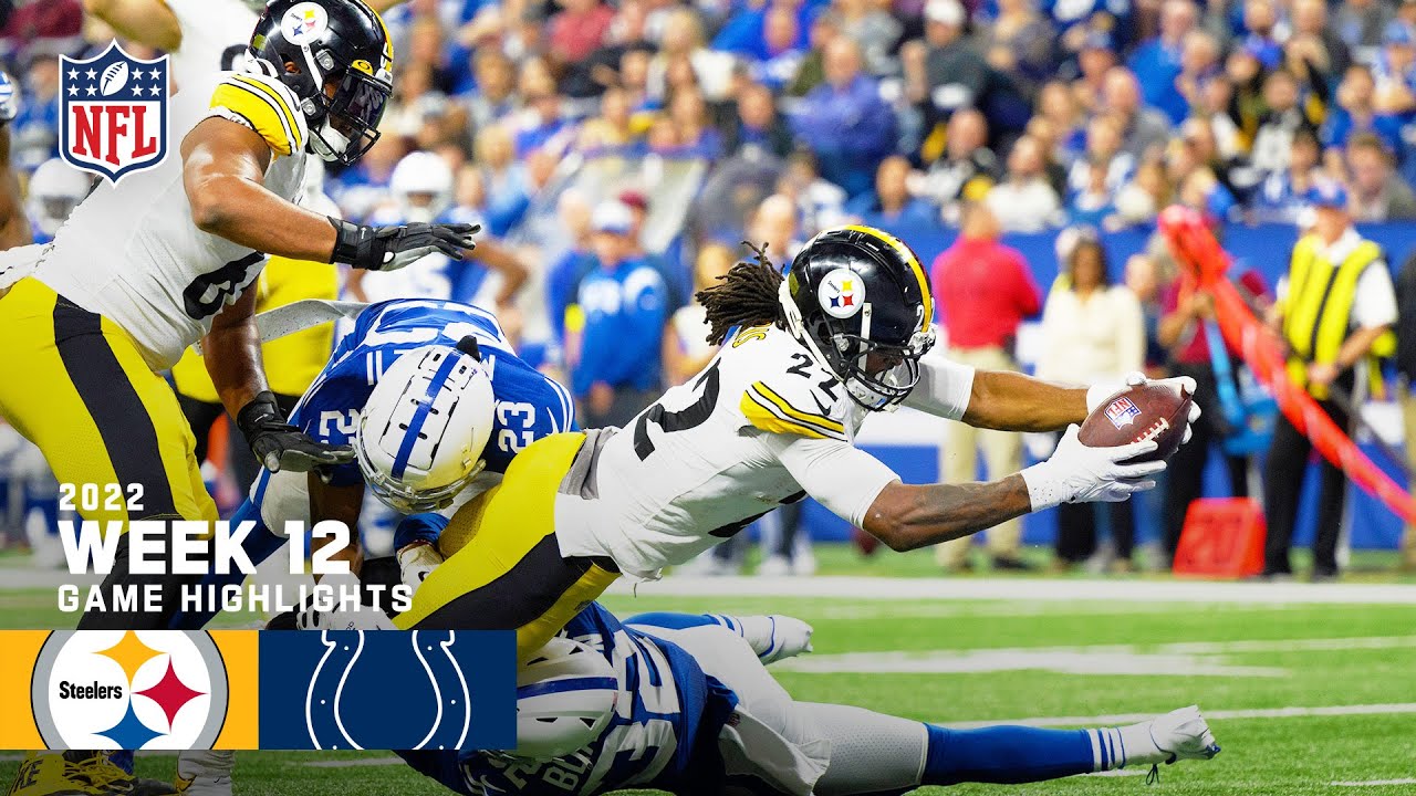 Epic Highlights: Steelers vs. Colts | 2022 Week 12 Showdown 🏈