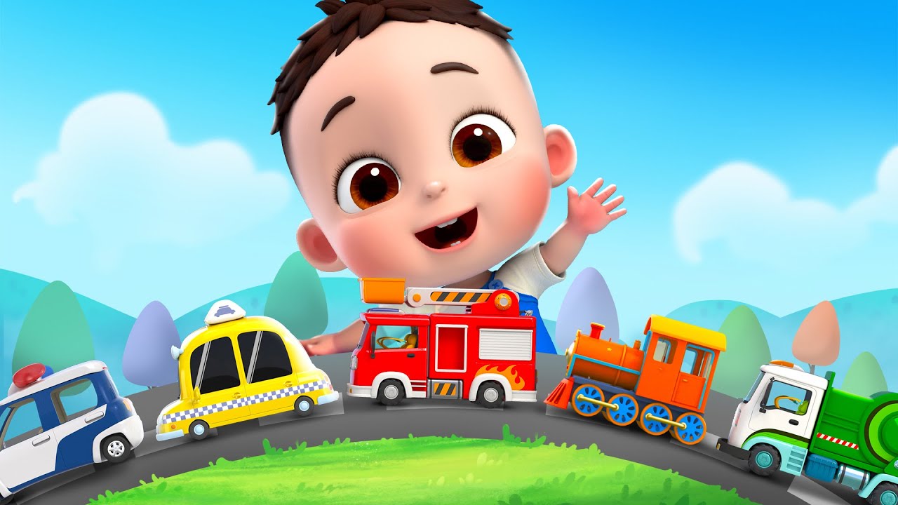 Five Rescue Vehicles Race Through the City 🚓