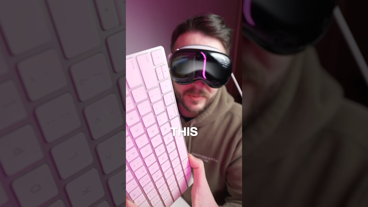 Apple Vision Pro's Mind-Blowing Typing Feature 🤯