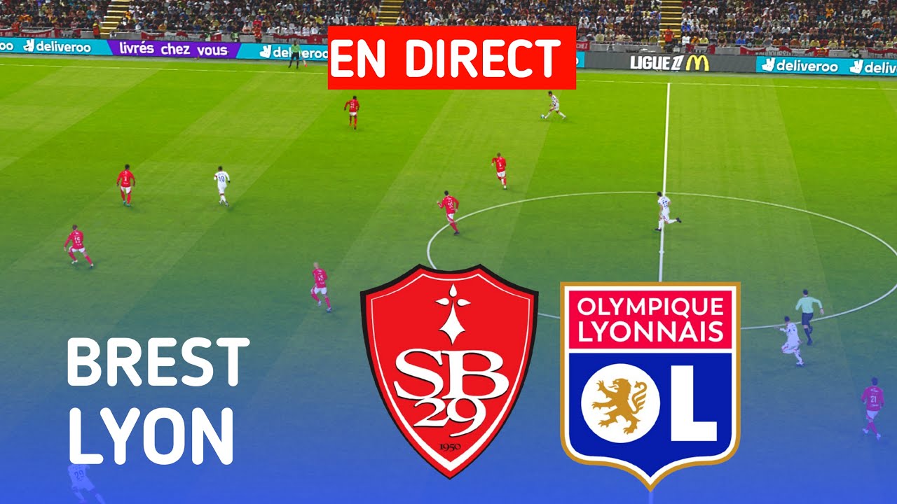 [LIVE] Brest - Lyon | Ligue 1 eFootball Match ⚽