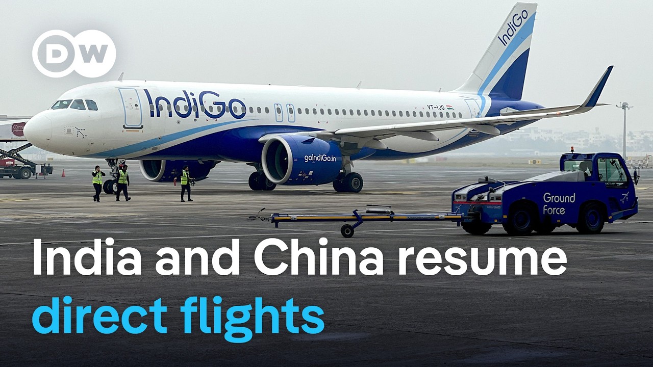 India and China Restart Direct Flights After 5 Years ✈️