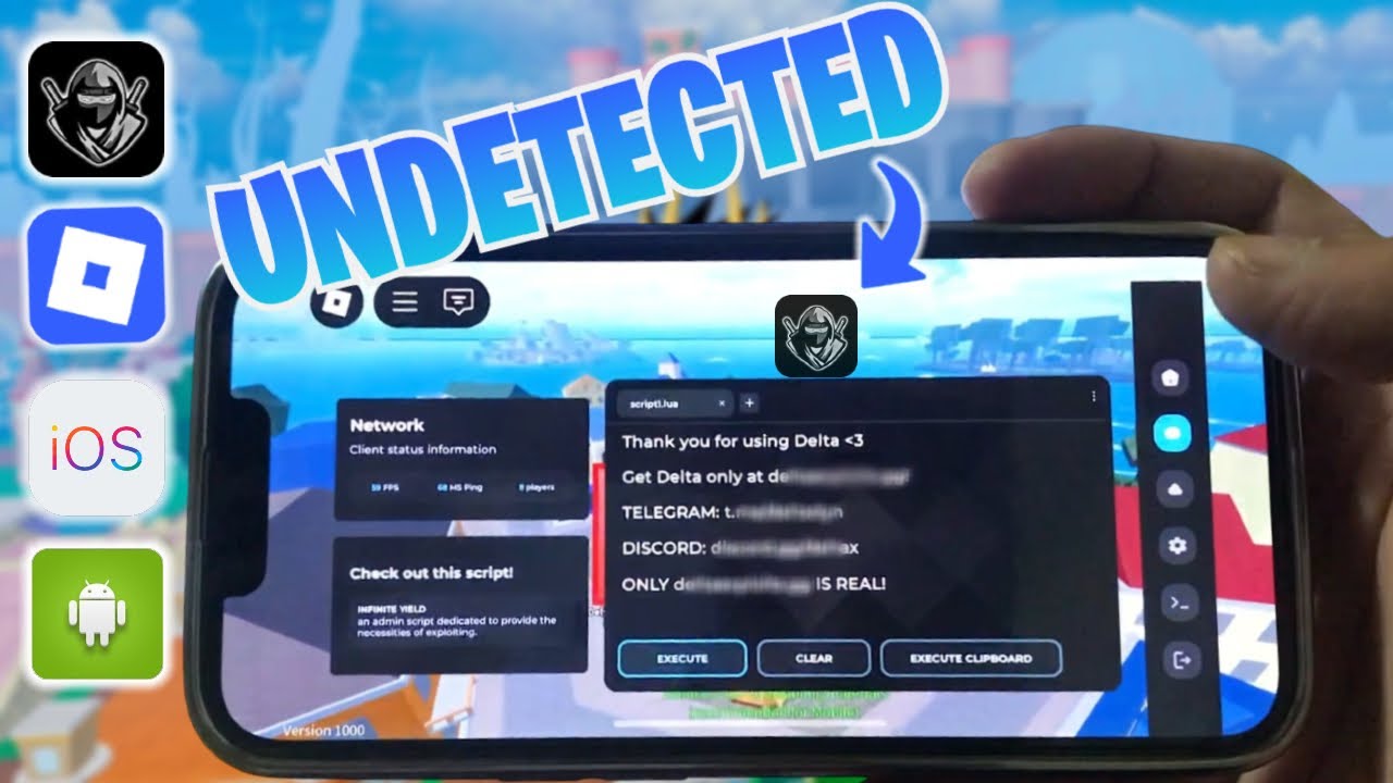 🔥 Delta Executor Mobile 2025 Update: Easy Direct Install for Roblox on iOS & Android!