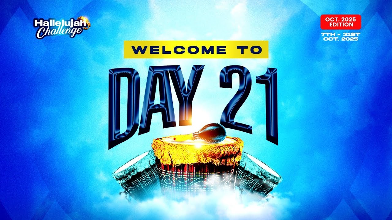 Hallelujah Challenge Day 21 | Join the Oct 2025 Spiritual Awakening 🙌
