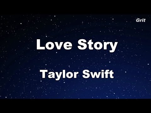 Love Story - Taylor Swift Karaoke【With Guide Melody】
