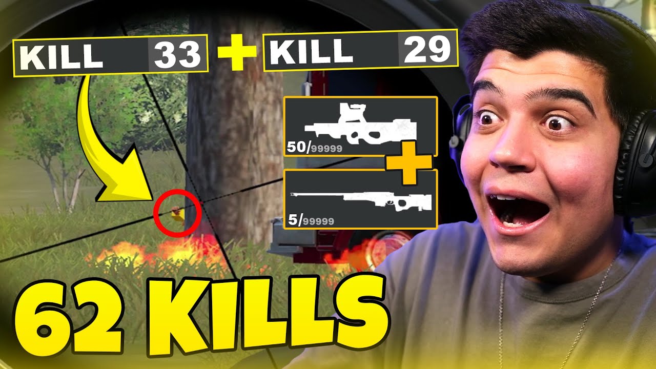 AWM & P90 Duals | 62 Kills in PUBG Mobile 🎮