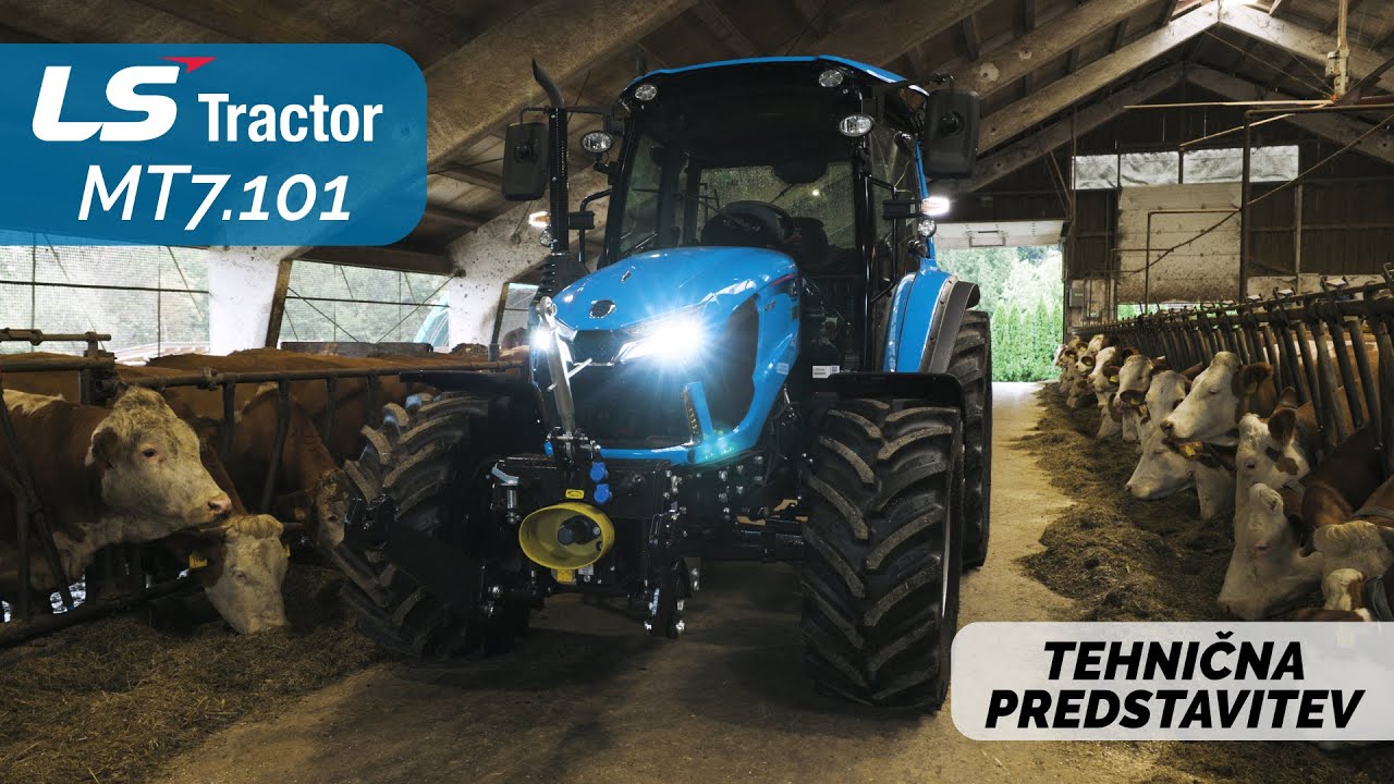 LS Traktor MT7.101: Vse, kar morate vedeti o močni 100-konjski izvedbi 🚜